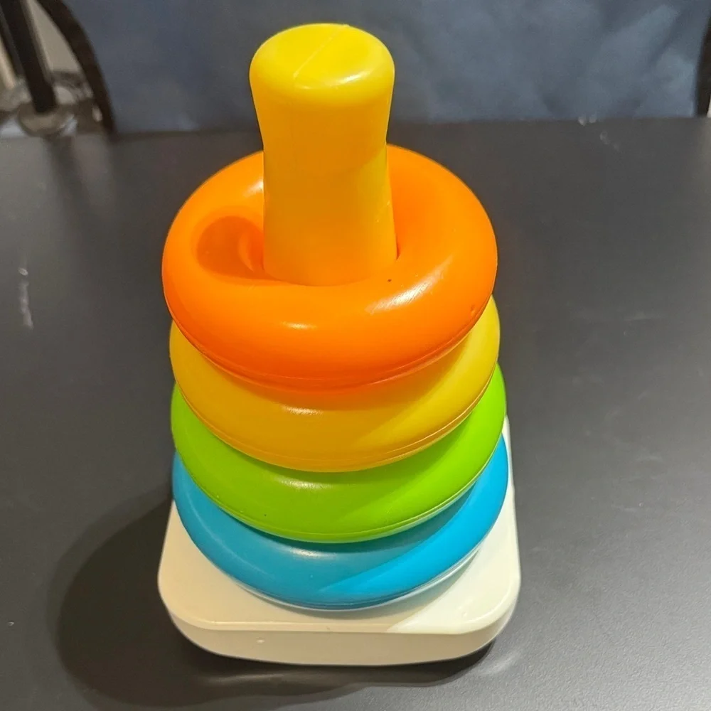 Colorful Stacking Ring Toy | Missing red ring